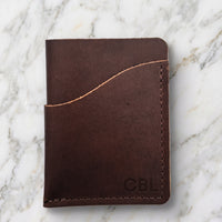 Wave Wallet – Handmade Minimalist Slim Card Holder