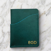 Wave Wallet – Handmade Minimalist Slim Card Holder