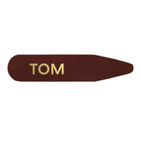 Personalized Leather Bookmark