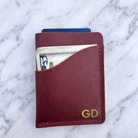 Wave Wallet – Handmade Minimalist Slim Card Holder