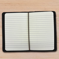 Refillable Small Notebook Sleeve with Stretch Cord | Handmade in the USA