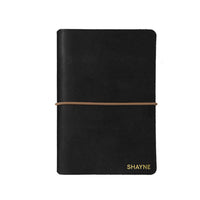Refillable Medium Notebook Sleeve with Stretch Cord | Handmade in the USA