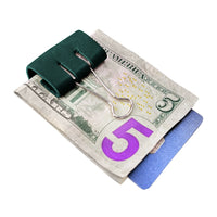 Personalized Leather Clip Money Holder (Set of 3)