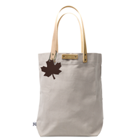 Handcrafted Leather Maple Leaf Bag Charm
