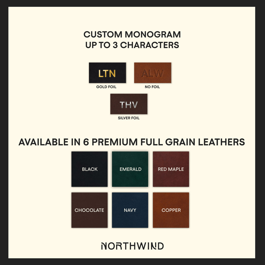 Personalized Leather Dopp Kit with Zipper Pull