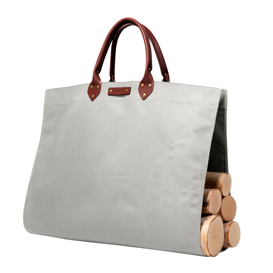 Personalized Canvas Log Carrier