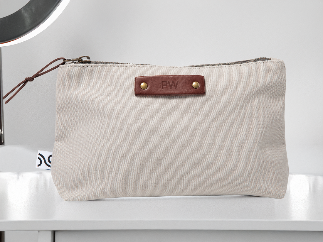 Personalized Canvas Pouch