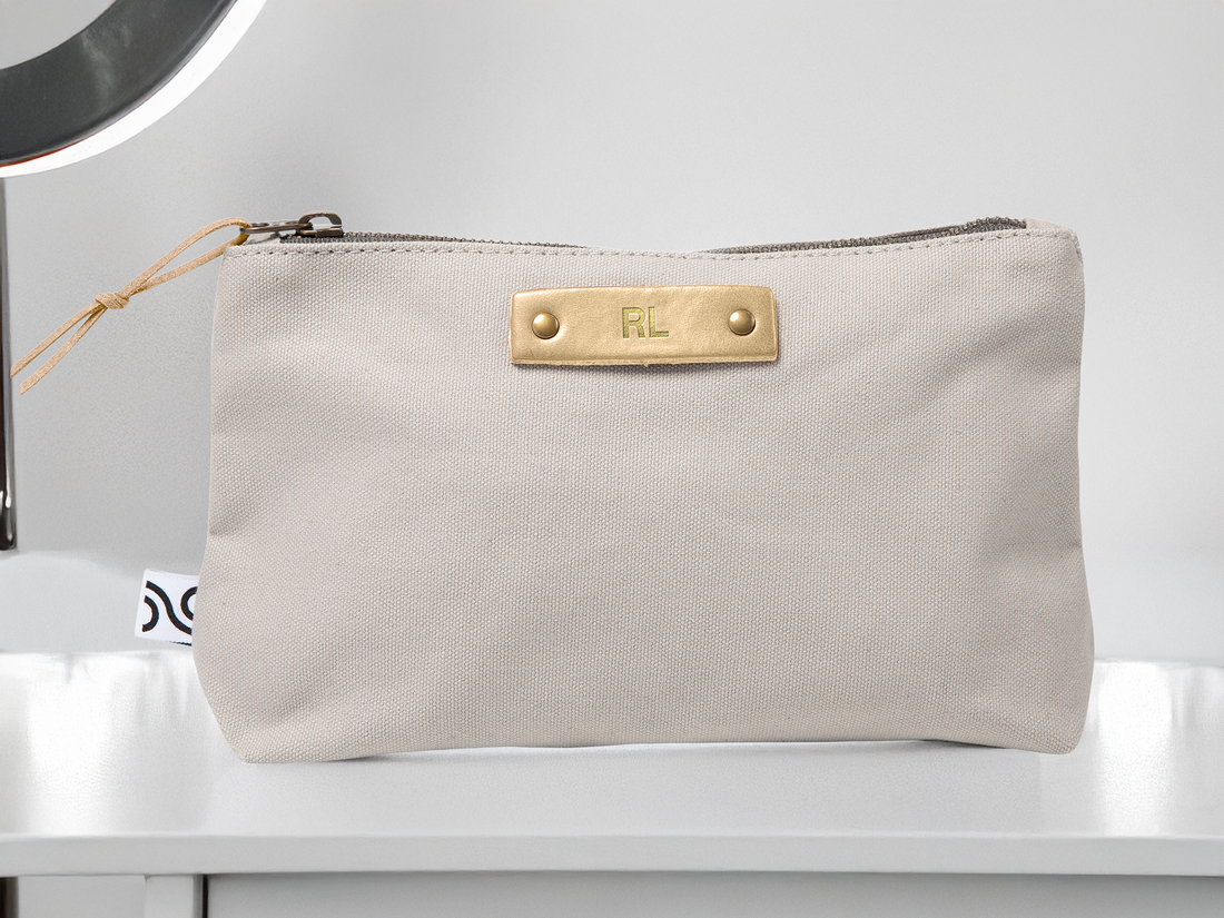 Personalized Canvas Pouch