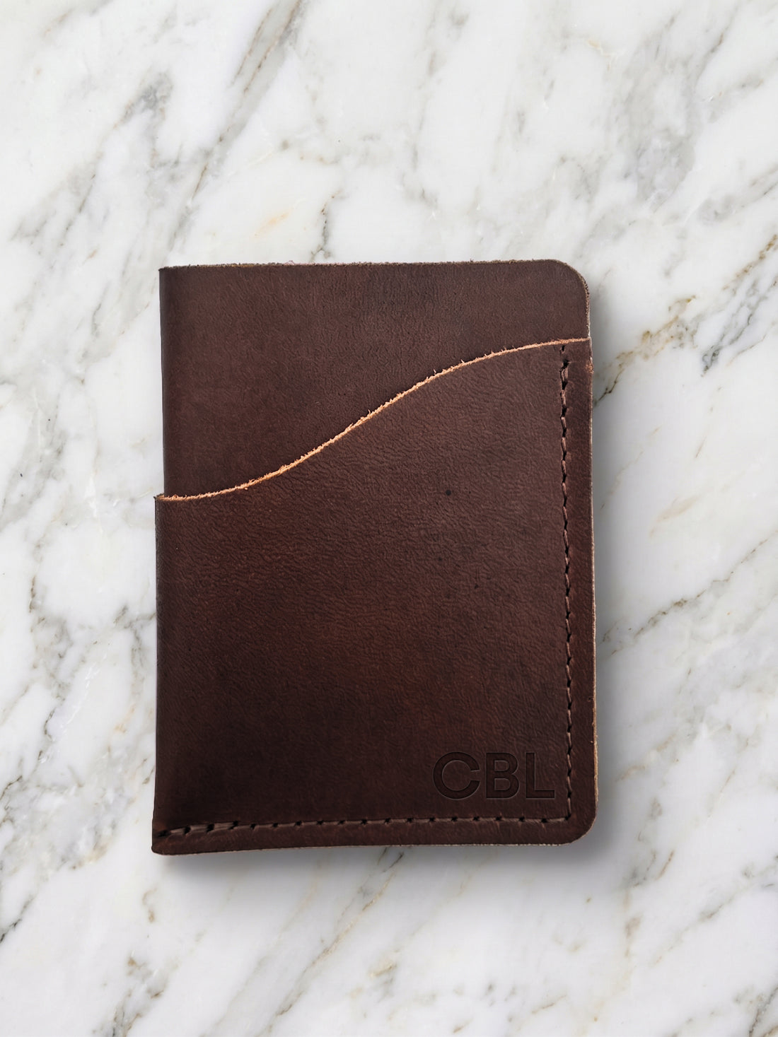 Wave Wallet – Handmade Minimalist Slim Card Holder