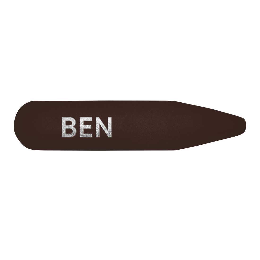 Personalized Leather Bookmark