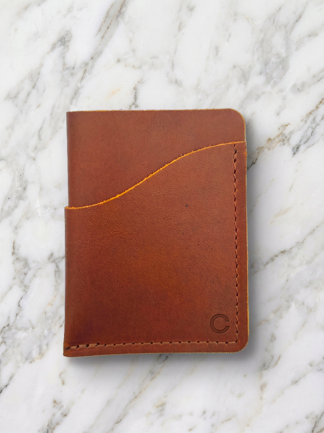 Wave Wallet – Handmade Minimalist Slim Card Holder