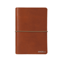 Refillable Medium Notebook Sleeve with Stretch Cord | Handmade in the USA