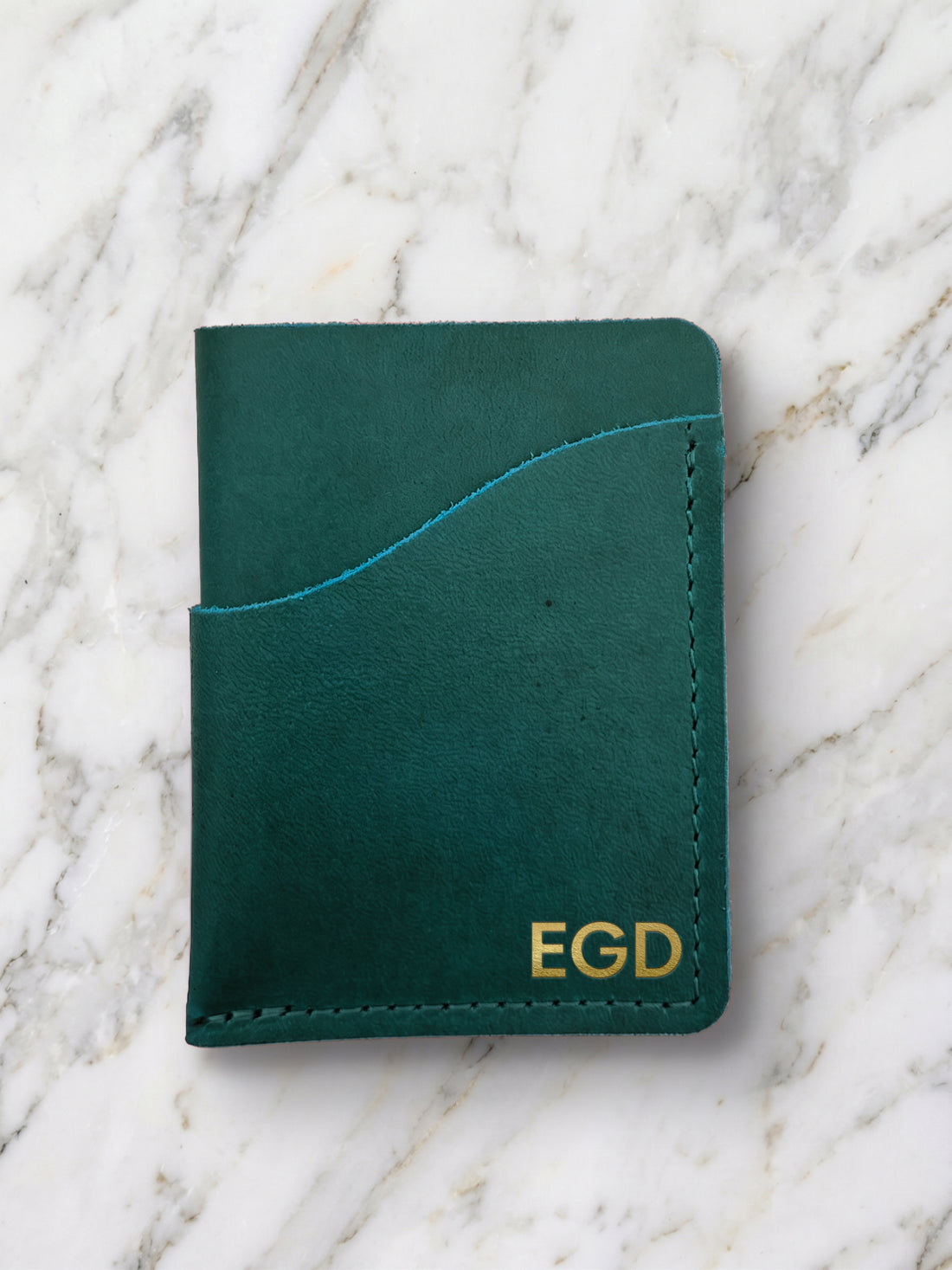 Wave Wallet – Handmade Minimalist Slim Card Holder