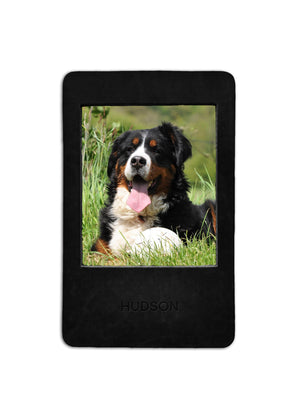 Personalized Leather Photo Frame | Magnetic Picture Frame