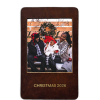 Personalized Leather Photo Frame | Magnetic Picture Frame