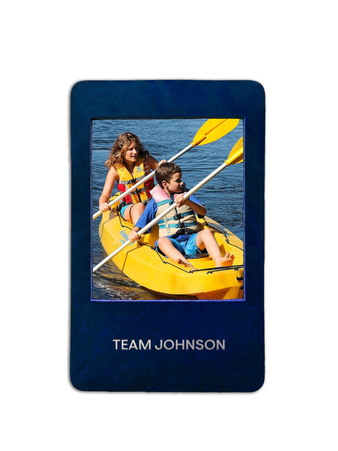 Personalized Leather Photo Frame | Magnetic Picture Frame