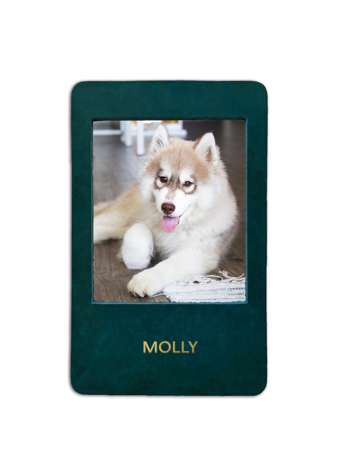 Personalized Leather Photo Frame | Magnetic Picture Frame