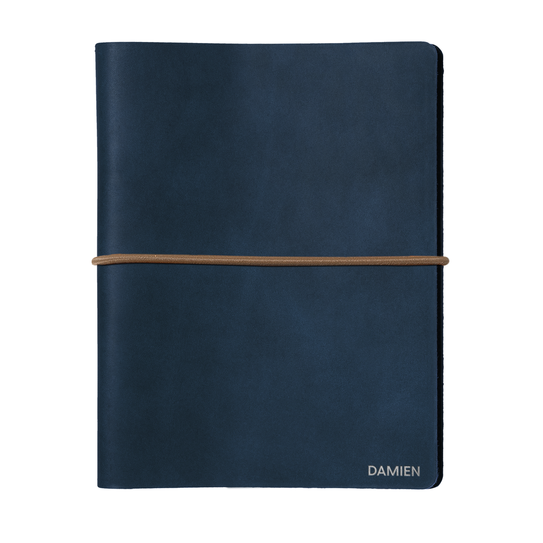 Refillable Large Notebook Sleeve with Stretch Cord | Handmade in the USA