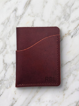 Wave Wallet – Handmade Minimalist Slim Card Holder
