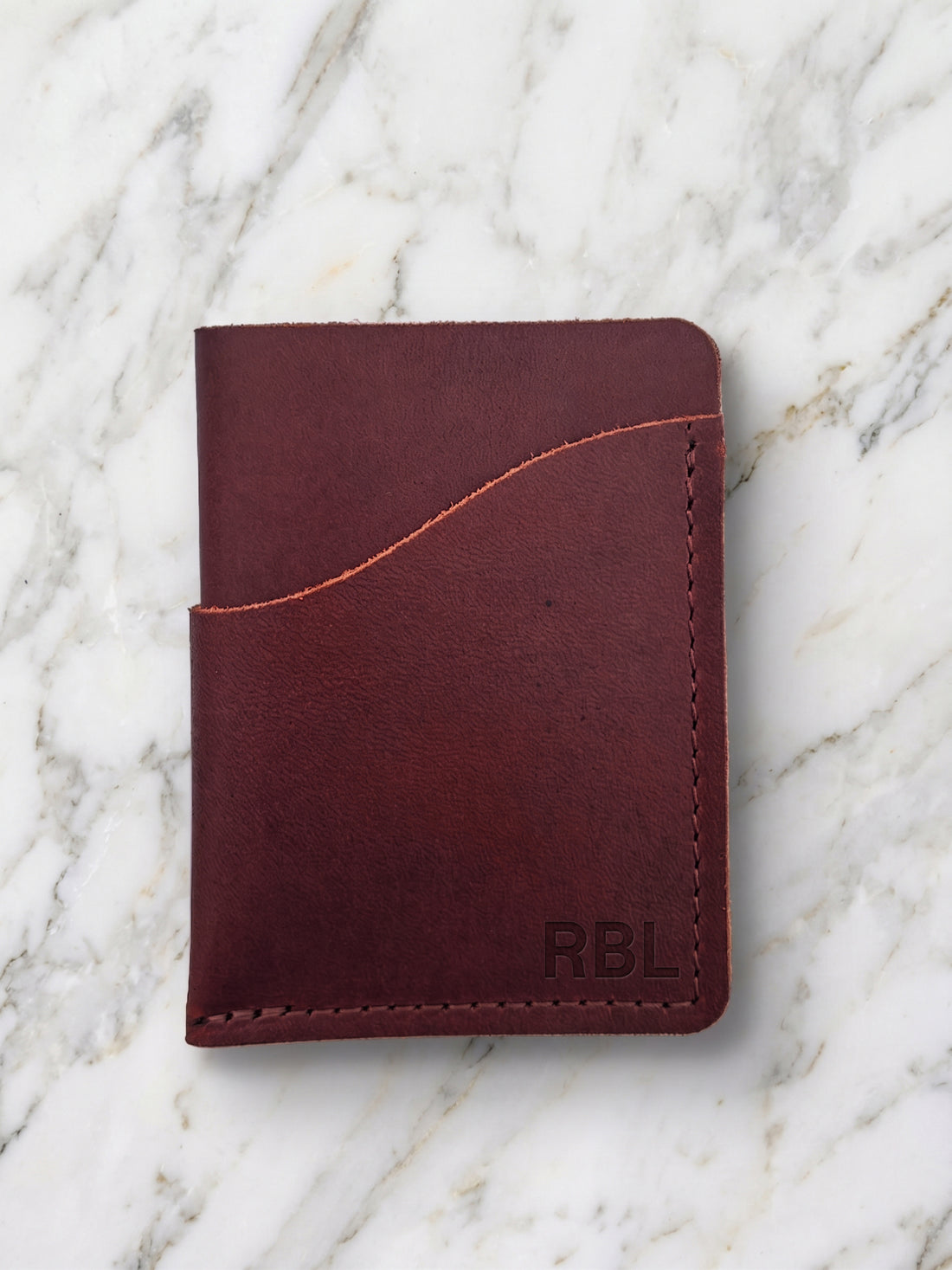 Wave Wallet – Handmade Minimalist Slim Card Holder
