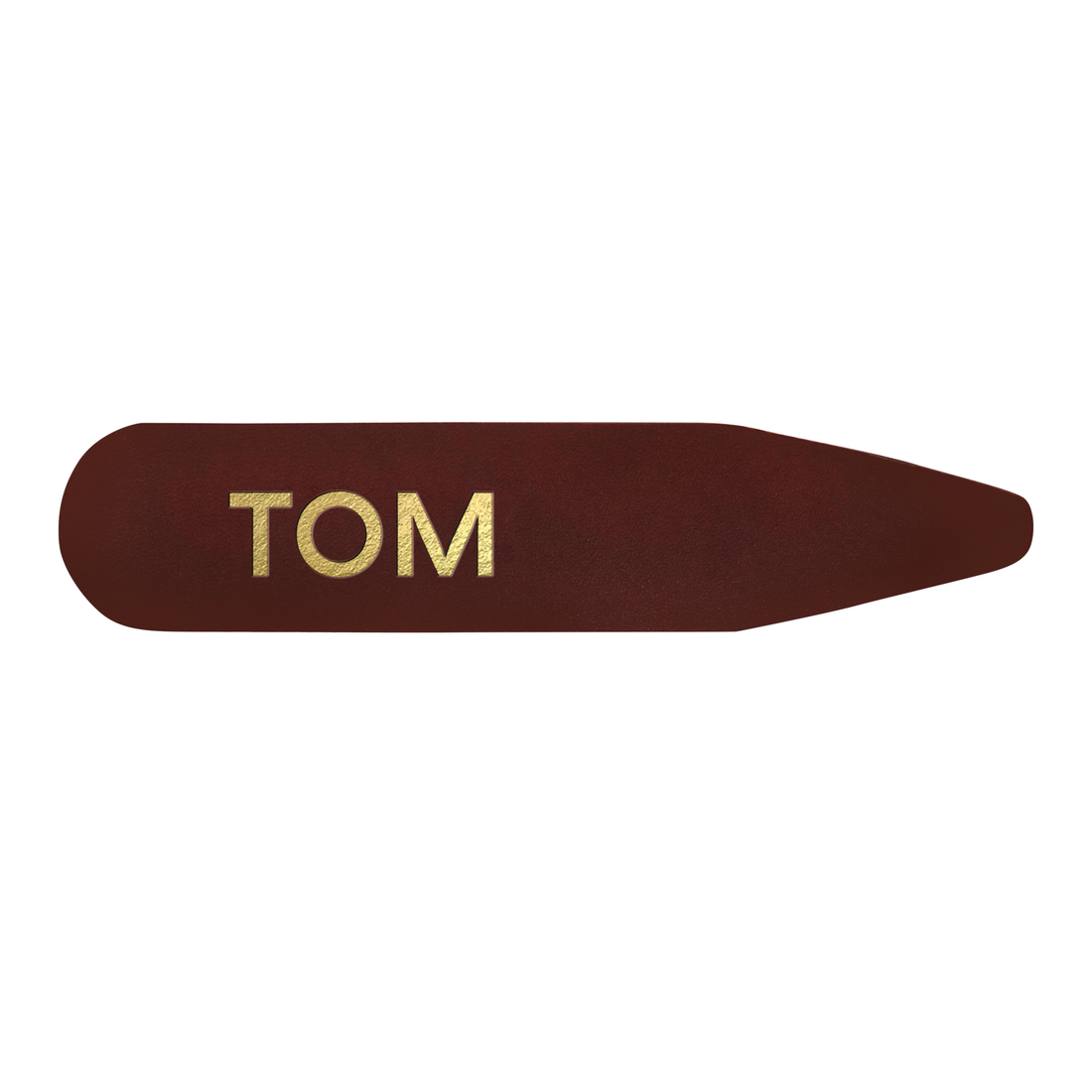 Personalized Leather Bookmark