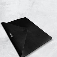 Personalized Leather Laptop Sleeve | Custom Leather Laptop Case