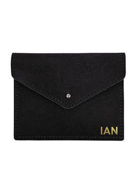 Personalized Full Grain Leather Mahh Jong Card Holder | Mah Jongg Score Card Case | Mahh Jong Gift for Women