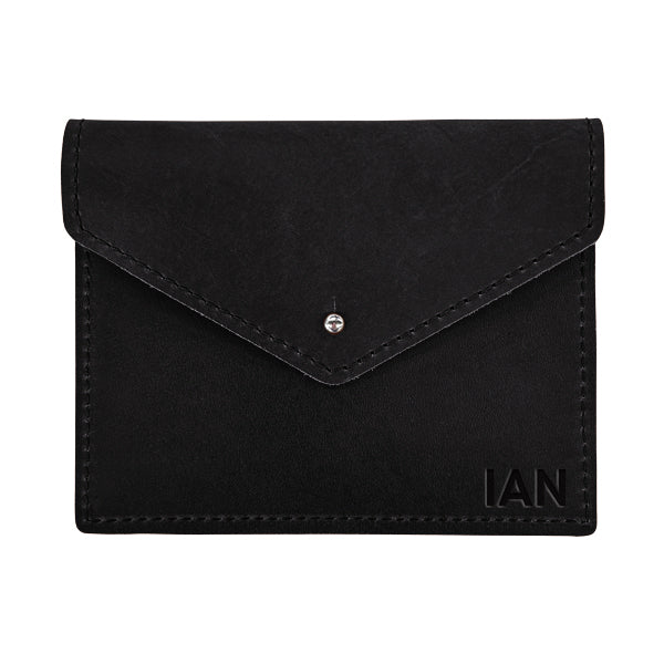 Personalized Full Grain Leather Mahjong Card Holder | Mahjong Score Card Case | Mahjong Gift for Women