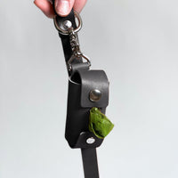 Personalized Leather Dog Waste Bag Holder