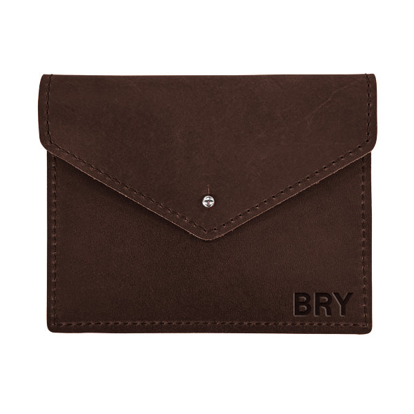 Personalized Full Grain Leather Mahjong Card Holder | Mahjong Score Card Case | Mahjong Gift for Women