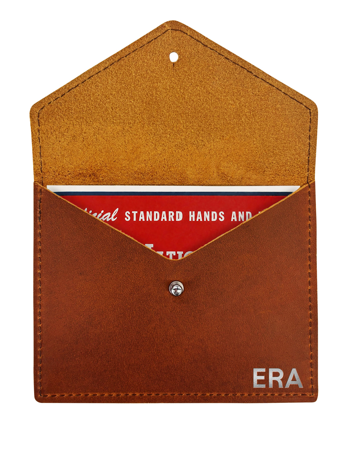 Personalized Full Grain Leather Mahh Jong Card Holder | Mah Jongg Score Card Case | Mahh Jong Gift for Women