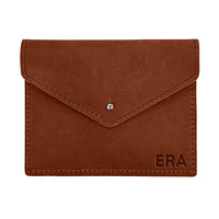 Personalized Full Grain Leather Mahjong Card Holder | Mahjong Score Card Case | Mahjong Gift for Women