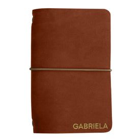 Refillable Small Notebook Sleeve with Stretch Cord | Handmade in the USA