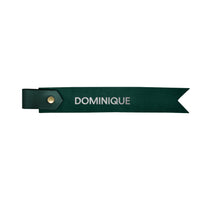 Two-Tone Personalized Leather Bookmark