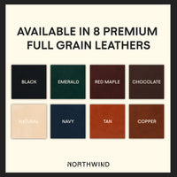 Personalized Round Leather Mouse Pad