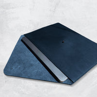 Personalized Leather Laptop Sleeve | Custom Leather Laptop Case