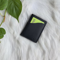 Wave Wallet – Handmade Minimalist Slim Card Holder