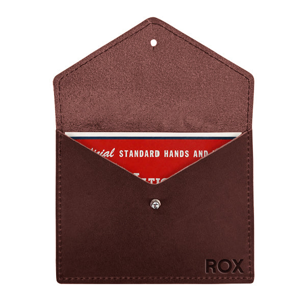 Personalized Full Grain Leather Mahjong Card Holder | Mahjong Score Card Case | Mahjong Gift for Women
