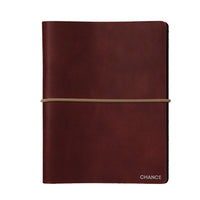 Refillable Large Notebook Sleeve with Stretch Cord | Handmade in the USA