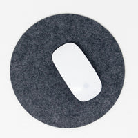 Sustainable Round Felt Mousepad